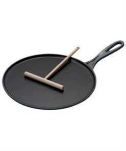 Le Creuset Le Creuster Gietijzeren Pannenkoekpan - Mat Zwart - 27cm 7 Le Creuset Le Creuster Gietijzeren Pannenkoekpan - Mat Zwart - 27cm -Keuken Pot 1000x1200 1