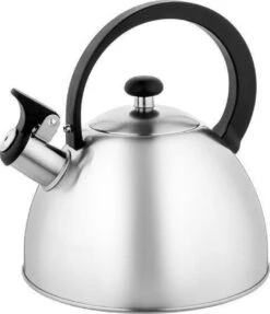 Florina Brillo Fluitketel 2,5L Voor Alle Warmtebronnen - Waterketel - Geborsteld RVS Zilver 3 Florina Brillo Fluitketel 2,5L Voor Alle Warmtebronnen - Waterketel - Geborsteld RVS Zilver -Keuken Pot 1033x1200