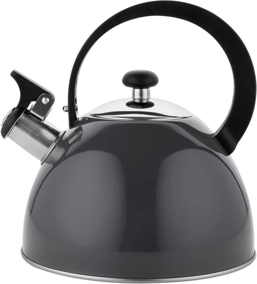 Florina Brillo fluitketel 2,5L voor alle warmtebronnen - Waterketel - donkergrijs Florina Brillo Fluitketel 2,5L Voor Alle Warmtebronnen - Waterketel - Donkergrijs -Keuken Pot 1085x1200 2