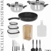 Excellent Houseware 18-delige Keukenset - RVS 1 Excellent Houseware 18-delige Keukenset - RVS -Keuken Pot 1090x1200 1