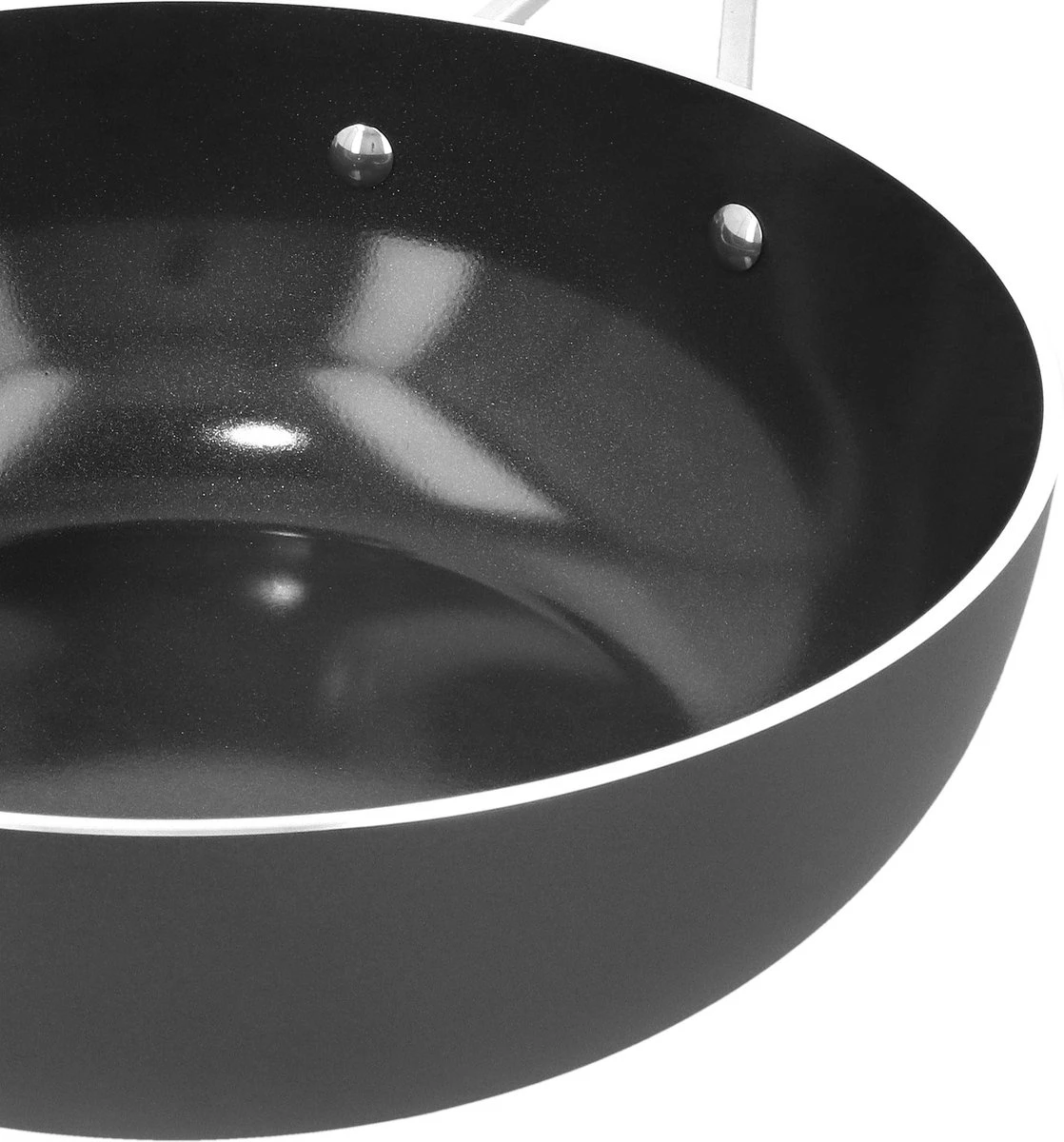 Demeyere Alu Industry 3 wokpan - 28 cm - Ceraforce - PTFE en PFAS vrij Demeyere Alu Industry 3 Wokpan - 28 Cm - Ceraforce - PTFE En PFAS Vrij -Keuken Pot