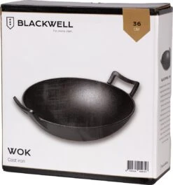Blackwell Wadjan Wokpan - Gietijzer - 36 Cm - Zwart -Keuken Pot 1123x1200 1