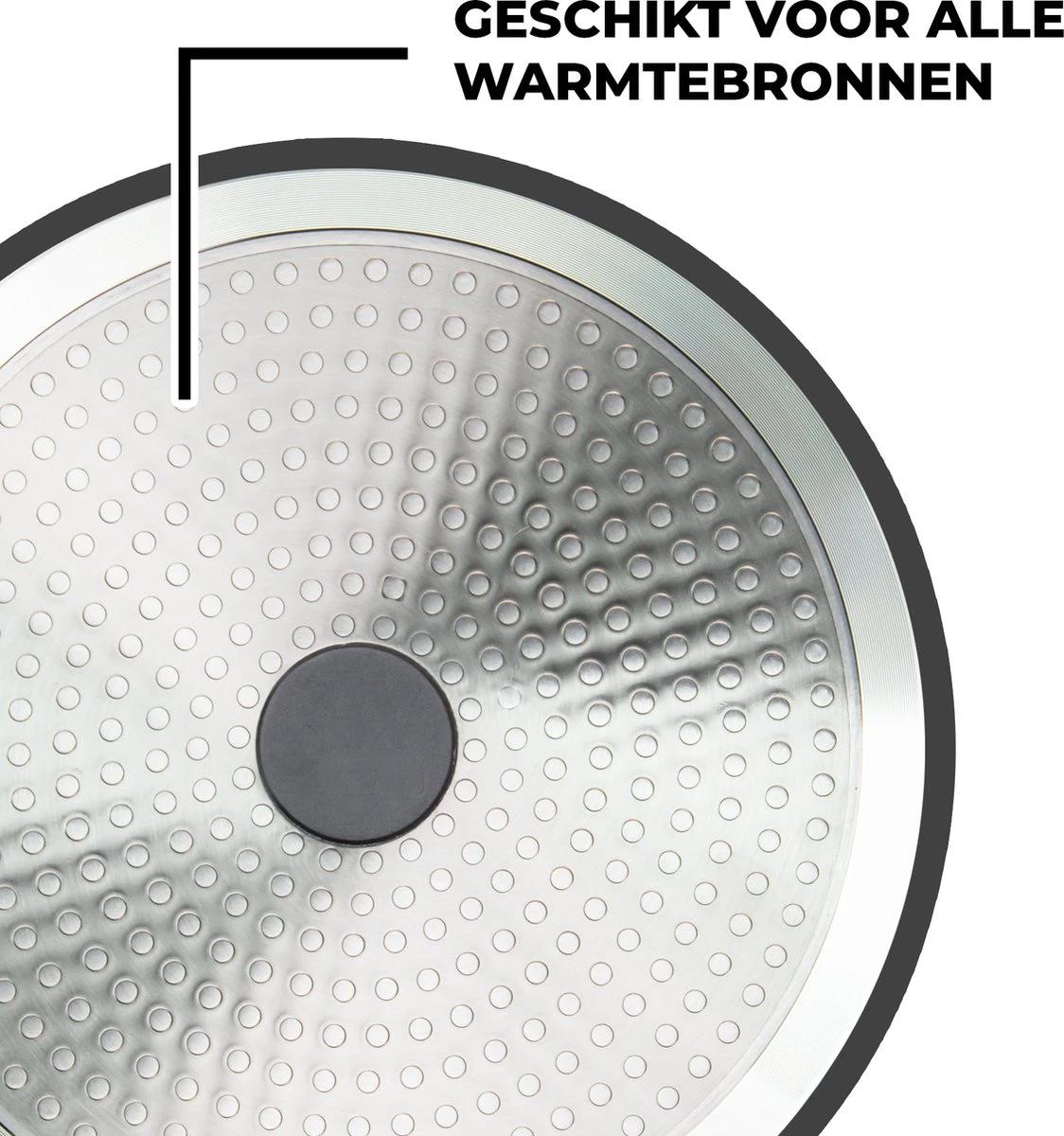Premium Inductie Koekenpannenset - 3 delig - Keramisch - Ø 20, 24 & 28 cm - Braadpan - Zwart Premium Inductie Koekenpannenset - 3 Delig - Keramisch - Ø 20, 24 & 28 Cm - Braadpan - Zwart -Keuken Pot