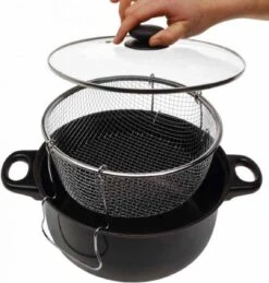 Excellent Houseware Frituurpan Met Glazen Deksel Ø26cm -Keuken Pot 1144x1200 1
