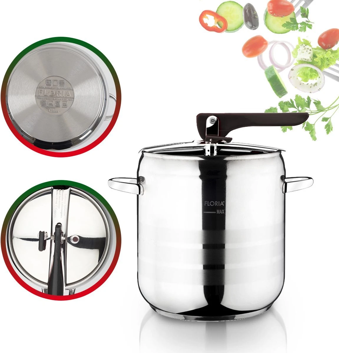 Zilan Easy - snelkookpan - pressure cooker - geschikt voor alle warmtebronnen ook inductie - 4 liter Zilan Easy - Snelkookpan - Pressure Cooker - Geschikt Voor Alle Warmtebronnen Ook Inductie - 4 Liter -Keuken Pot