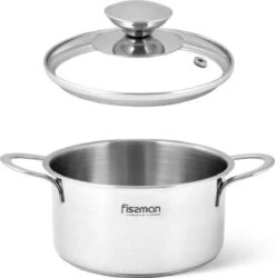 Fissman Bambino Kookpot Met Deksel - Ø 14cm 5 Fissman Bambino Kookpot Met Deksel - Ø 14cm -Keuken Pot 1187x1200