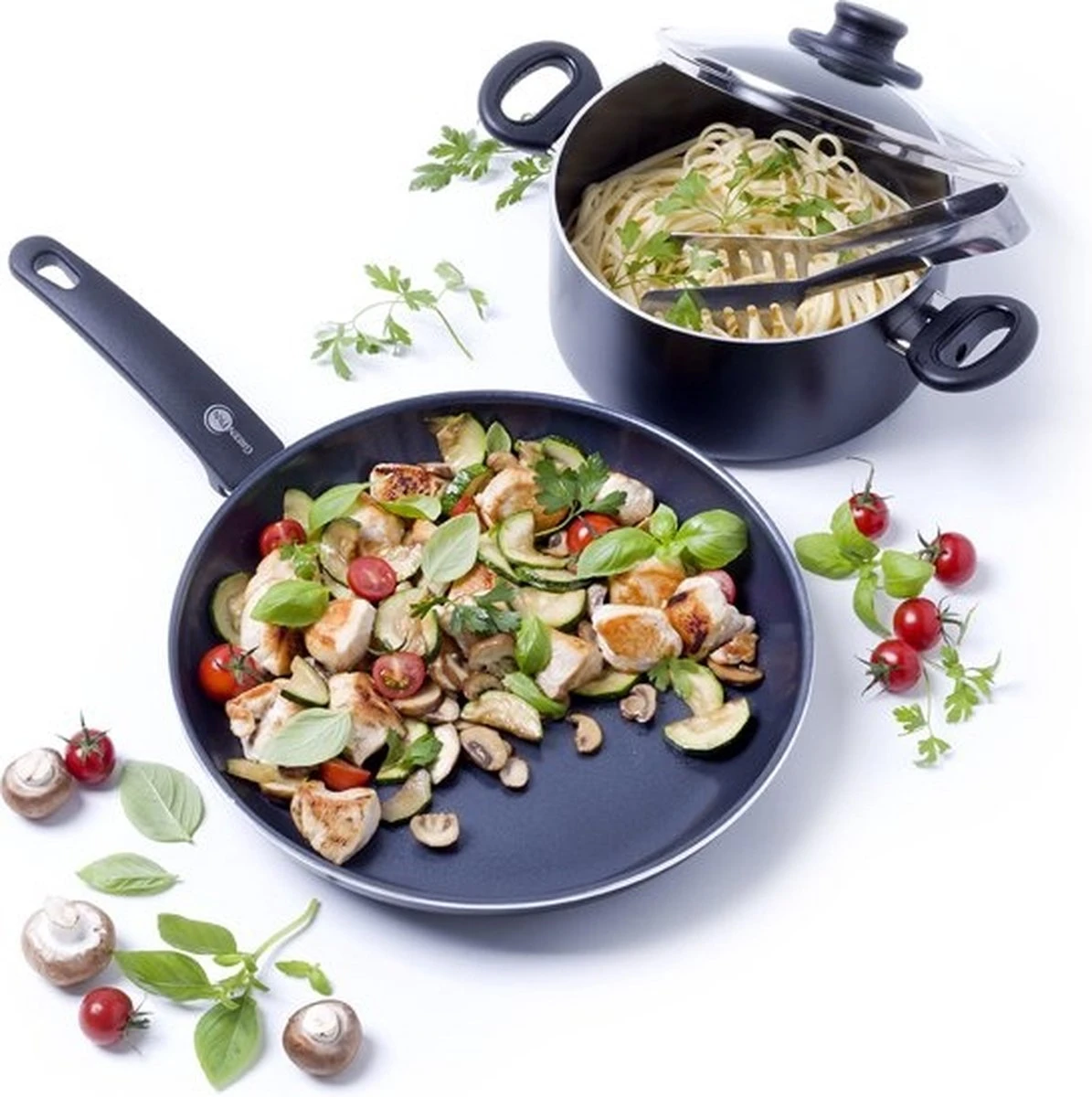 GreenPan Cambridge koekenpan 20cm - zwart - inductie - PFAS-vrij GreenPan Cambridge Koekenpan 20cm - Zwart - Inductie - PFAS-vrij -Keuken Pot 1195x1200 4