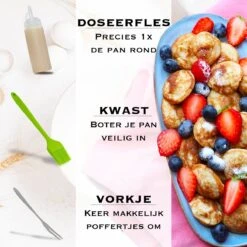 IRONO Poffertjespan Set - Incl. Doseerfles, Kwast En Vork - Poffertjespan Inductie En Electrisch - Poffertjesmaker 19 Poffertjes - Poffertjes Maken - Spuitfles - Cadeau Voor Mannen En Vrouwen 5 IRONO Poffertjespan Set - Incl. Doseerfles, Kwast En Vork - Poffertjespan Inductie En Electrisch - Poffertjesmaker 19 Poffertjes - Poffertjes Maken - Spuitfles - Cadeau Voor Mannen En Vrouwen -Keuken Pot 1199x1200 1