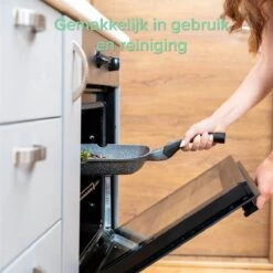 Coninx Grillpan 28CM - Steakpan - Afneembare Handgreep - PFAS-vrij - Grijs -Keuken Pot 1199x1200 7