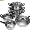KitchenPrince 12-Delige Pannenset RVS - Pottenset - Kookpannen - Koekenpan - Steelpan - Bakpan - PFAS-Vrij - Pannenset - Pannenset Inductie - Antiaanbaklaag - Koekenpannenset 2 KitchenPrince 12-Delige Pannenset RVS - Pottenset - Kookpannen - Koekenpan - Steelpan - Bakpan - PFAS-Vrij - Pannenset - Pannenset Inductie - Antiaanbaklaag - Koekenpannenset -Keuken Pot 1200x1015 1