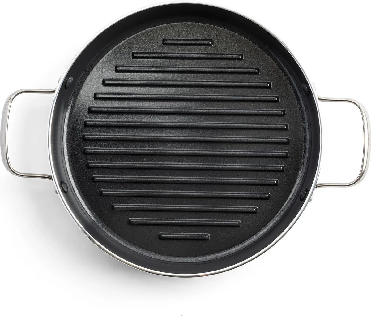 Dagelijkse Kost Keramische Grillpan - Ø28cm - PFAS-vrij - 2 grepen Dagelijkse Kost Keramische Grillpan - Ø28cm - PFAS-vrij - 2 Grepen -Keuken Pot 1200x1021 2