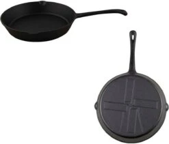 The Windmill Koekenpan Skillet Maxi 26 Cm Gietijzer Zwart -Keuken Pot 1200x1026 1