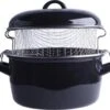 Orange85 Frituurpan - Zwart - Inductie - Emaille - Diameter 24 Cm - Met Draadmand - 3,5 Liter 1 Orange85 Frituurpan - Zwart - Inductie - Emaille - Diameter 24 Cm - Met Draadmand - 3,5 Liter -Keuken Pot 1200x1031 2