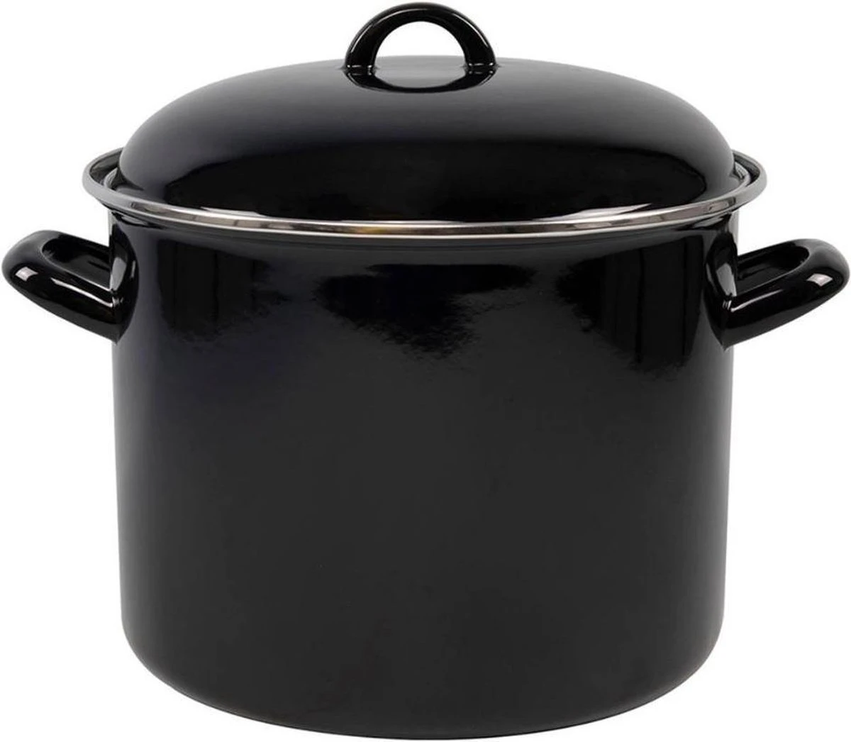 Orange85 Soeppan - Stamppot Pan - Inductie - Zwart - 8 Liter - Staal - Alle warmtebronnen Orange85 Soeppan - Stamppot Pan - Inductie - Zwart - 8 Liter - Staal - Alle Warmtebronnen -Keuken Pot 1200x1046 1