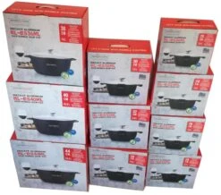 Royalty Line - Marble Soep/braadpan - Met Glazen Deksel Zwart - 24 CM. RL-BS24ML -Keuken Pot 1200x1057 2