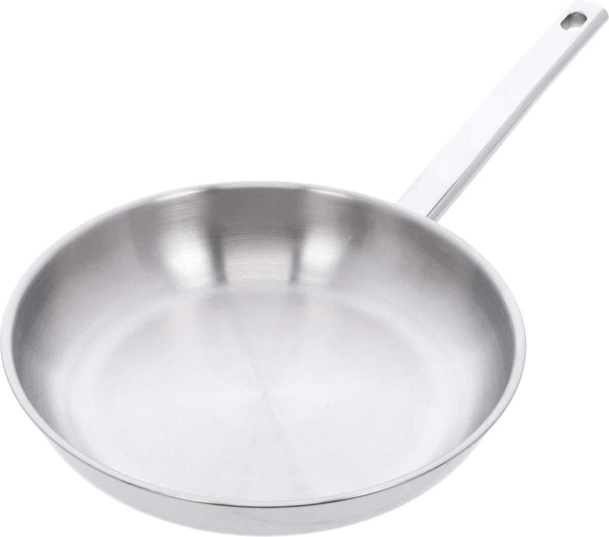 Demeyere Classico 3 RVS Koekenpan – Koekenpan Inductie - 24 cm – PTFE-vrij Demeyere Classico 3 RVS Koekenpan – Koekenpan Inductie - 24 Cm – PTFE-vrij -Keuken Pot