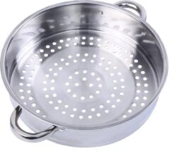 Service96 - Stoompan - 5 Lagen - Roestvrij Staal - Dikke Stoompan - Soeppan - Universele Kookpotten - Voor Inductiekookplaat, Gasfornuis - Kookgerei -Keuken Pot 1200x1068 1