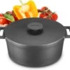 MOA Gietijzeren Braadpan - Inhoud 7,1 Liter - 29CM - Rond - Alle Warmtebronnen - Ook Voor Inductie - Gewicht 7,6 Kg - Zwart - MC29B 2 MOA Gietijzeren Braadpan - Inhoud 7,1 Liter - 29CM - Rond - Alle Warmtebronnen - Ook Voor Inductie - Gewicht 7,6 Kg - Zwart - MC29B -Keuken Pot 1200x1069 5