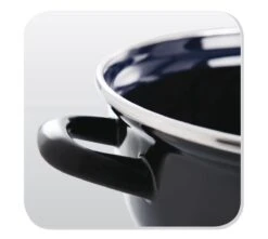 BK Fortalit Frituurpan Ø24 Cm - Zwart - Emaille - Inductie -Keuken Pot 1200x1075 36