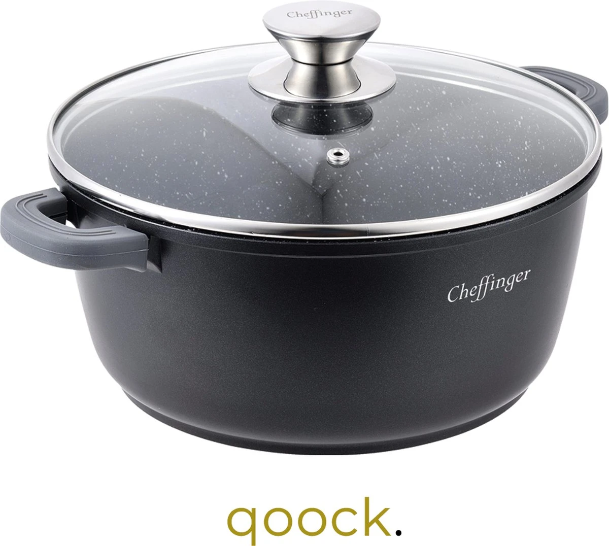 Cheffinger Cooking | Braadpan met deksel | 20cm | Alle Warmtebronnen |DC20 Cheffinger Cooking | Braadpan Met Deksel | 20cm | Alle Warmtebronnen |DC20 -Keuken Pot 1200x1076 8