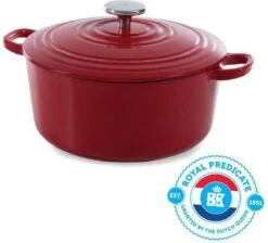 BK Bourgogne Braadpan Ø 28 Cm - Rood - Gietijzer - Inductie -Keuken Pot 1200x1086 3