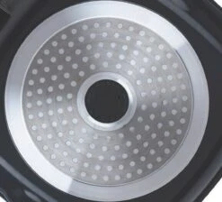 Cheffinger Koekenpan - Met Deksel - Marmeren Coating - 26 Cm - Zwart 4 Cheffinger Koekenpan - Met Deksel - Marmeren Coating - 26 Cm - Zwart -Keuken Pot 1200x1087