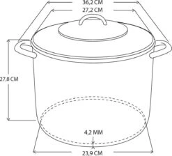 BK Soeppan - Ø 26 Cm - 11 L - Glazen Deksel -Keuken Pot 1200x1089 7