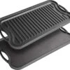 Nuovva Dubbelzijdig Gietijzeren Grillplaat - 50cm X 26cm -Keuken Pot 1200x1091