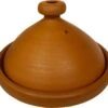 Marokkaanse Authentieke Handgemaakte Aardewerk Tajine Naturel 33 Cm - Ongeglazuurd En Loodvrij -Keuken Pot 1200x1096
