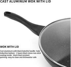 Royal Swiss WK30 - Wokpan - Ø 30 Cm - Marmeren Coating - Inductie - Met Glazen Deksel - PFAS-vrijs - Zwart 5 Royal Swiss WK30 - Wokpan - Ø 30 Cm - Marmeren Coating - Inductie - Met Glazen Deksel - PFAS-vrijs - Zwart -Keuken Pot 1200x1129 2