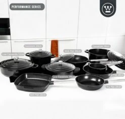 Westinghouse Performance Series - Koekenpan Inductie 28cm - Zwart - Geschikt Voor Alle Warmtebronnen Inclusief Inductie En Ovenbestendig 6 Westinghouse Performance Series - Koekenpan Inductie 28cm - Zwart - Geschikt Voor Alle Warmtebronnen Inclusief Inductie En Ovenbestendig -Keuken Pot 1200x1138 4