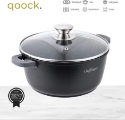Cheffinger Cooking | Braadpan Met Deksel | 28cm | Alle Warmtebronnen |DC28 -Keuken Pot 1200x1153 4