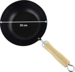 Orange85 Wokpan - Non Stick - Zwart - 20 Cm - Geschikt Voor Gas -Keuken Pot 1200x1157 1