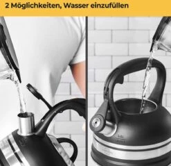 SILBERTHAL - Waterkoker - Alle Soorten Fornuizen, Ook Inductie - RVS - 1,6 Liter - Zwart -Keuken Pot 1200x1161 3