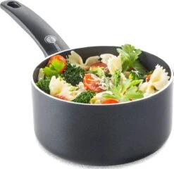 GreenPan Cambridge Steelpan 16cm - Zwart - Inductie - PFAS-vrij 12 GreenPan Cambridge Steelpan 16cm - Zwart - Inductie - PFAS-vrij -Keuken Pot 1200x1166 5