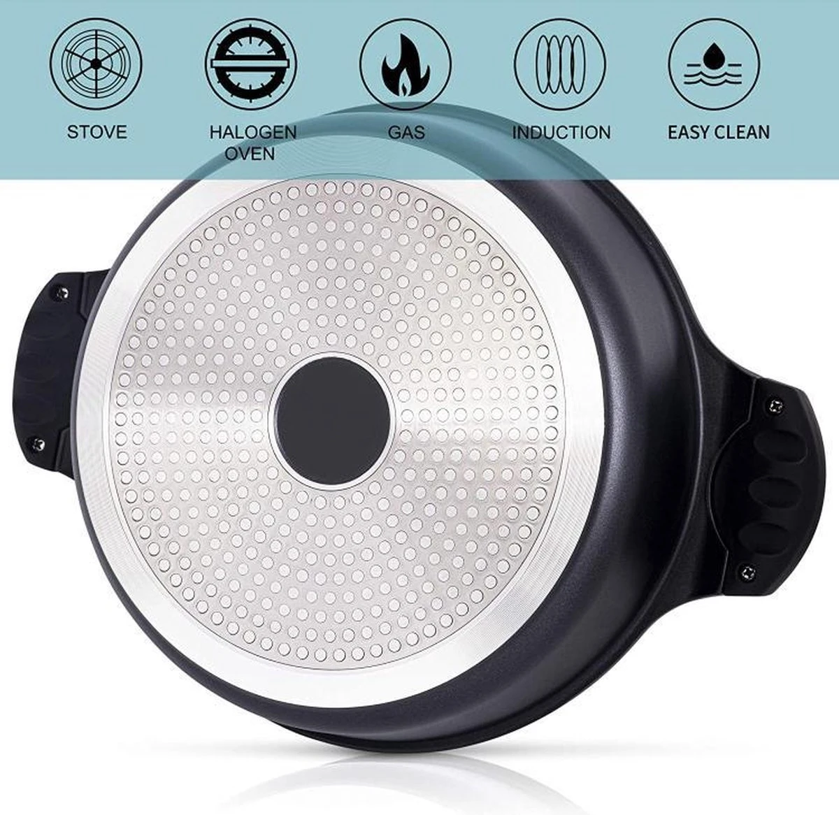 Aluminium tajine Agadir XL 32 cm- geschikt ook voor Inductie Aluminium Tajine Agadir XL 32 Cm- Geschikt Ook Voor Inductie -Keuken Pot 1200x1166 7