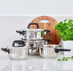 Gero Erik Kookpannenset - 4-delig - RVS - Inductie 7 Gero Erik Kookpannenset - 4-delig - RVS - Inductie -Keuken Pot 1200x1167