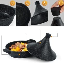 Aluminium Tajine Agadir XL 32 Cm- Geschikt Ook Voor Inductie 4 Aluminium Tajine Agadir XL 32 Cm- Geschikt Ook Voor Inductie -Keuken Pot 1200x1172 2