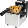 Frituurmachine Cecotec Cleanfry 1,5 L 1000W Roestvrij Staal -Keuken Pot 1200x1182 2