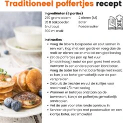 Kicinn Poffertjespan - Poffertjesmaker - Poffertjespan Inductie - Ø 24 Cm - 19 Poffertjes - Inclusief Handvaten 9 Kicinn Poffertjespan - Poffertjesmaker - Poffertjespan Inductie - Ø 24 Cm - 19 Poffertjes - Inclusief Handvaten -Keuken Pot 1200x1194 2