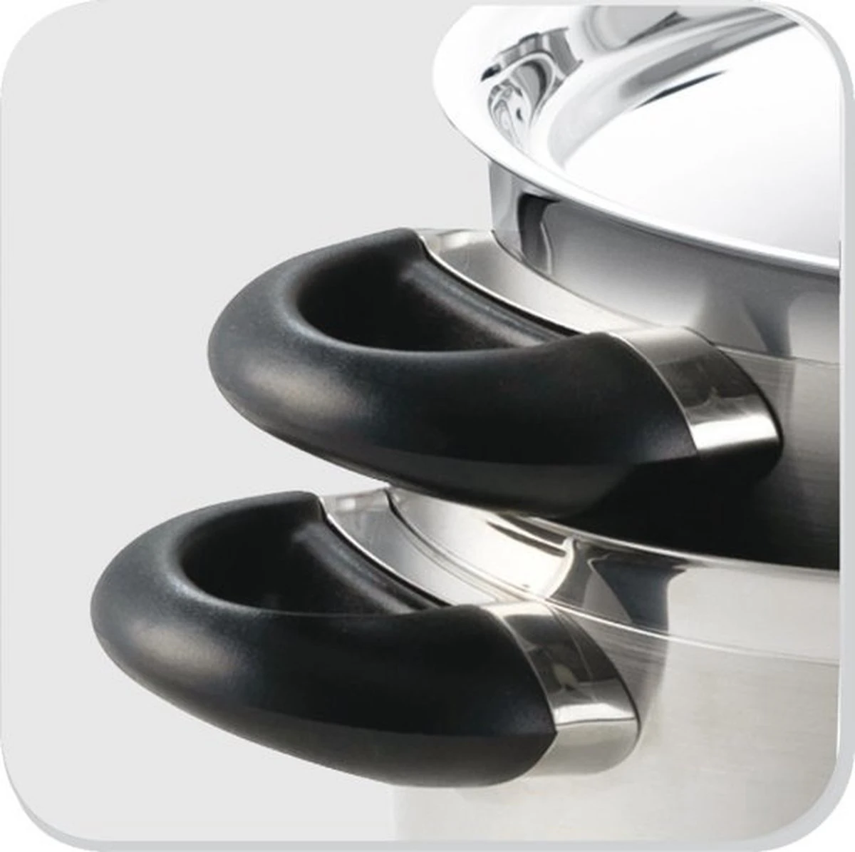 BK Karaat+ Pannenset - 5-delig - RVS – geschikt voor alle warmtebronnen BK Karaat+ Pannenset - 5-delig - RVS – Geschikt Voor Alle Warmtebronnen -Keuken Pot