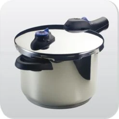BK Snelkookpan 22 Cm / 6L - RVS - Glans - Inductie 4 BK Snelkookpan 22 Cm / 6L - RVS - Glans - Inductie -Keuken Pot 1200x1196 4