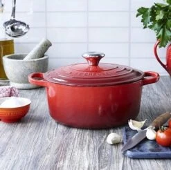 Le Creuset Signature Braadpan - 4,2 L - 24 Cm - Kersenrood -Keuken Pot 1200x1197 13