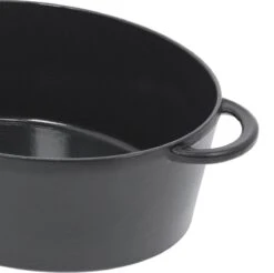 Fontignac Main Libres Braadpan - Ovaal - 29 Cm - Zwart -Keuken Pot 1200x1197 14