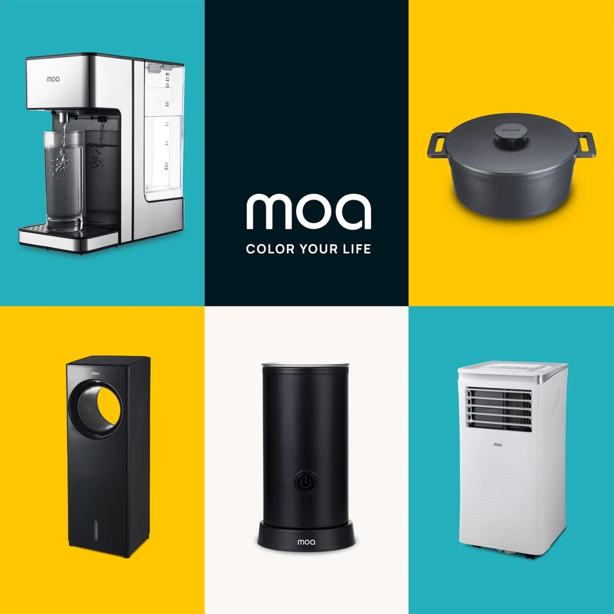 MOA Gietijzeren Braadpan - Inhoud 4,75 liter - 26CM - Rond - Alle warmtebronnen - Ook voor inductie - Gewicht 5,8 kg - Zwart - MOAMC26B MOA Gietijzeren Braadpan - Inhoud 4,75 Liter - 26CM - Rond - Alle Warmtebronnen - Ook Voor Inductie - Gewicht 5,8 Kg - Zwart - MOAMC26B -Keuken Pot 1200x1200 1017