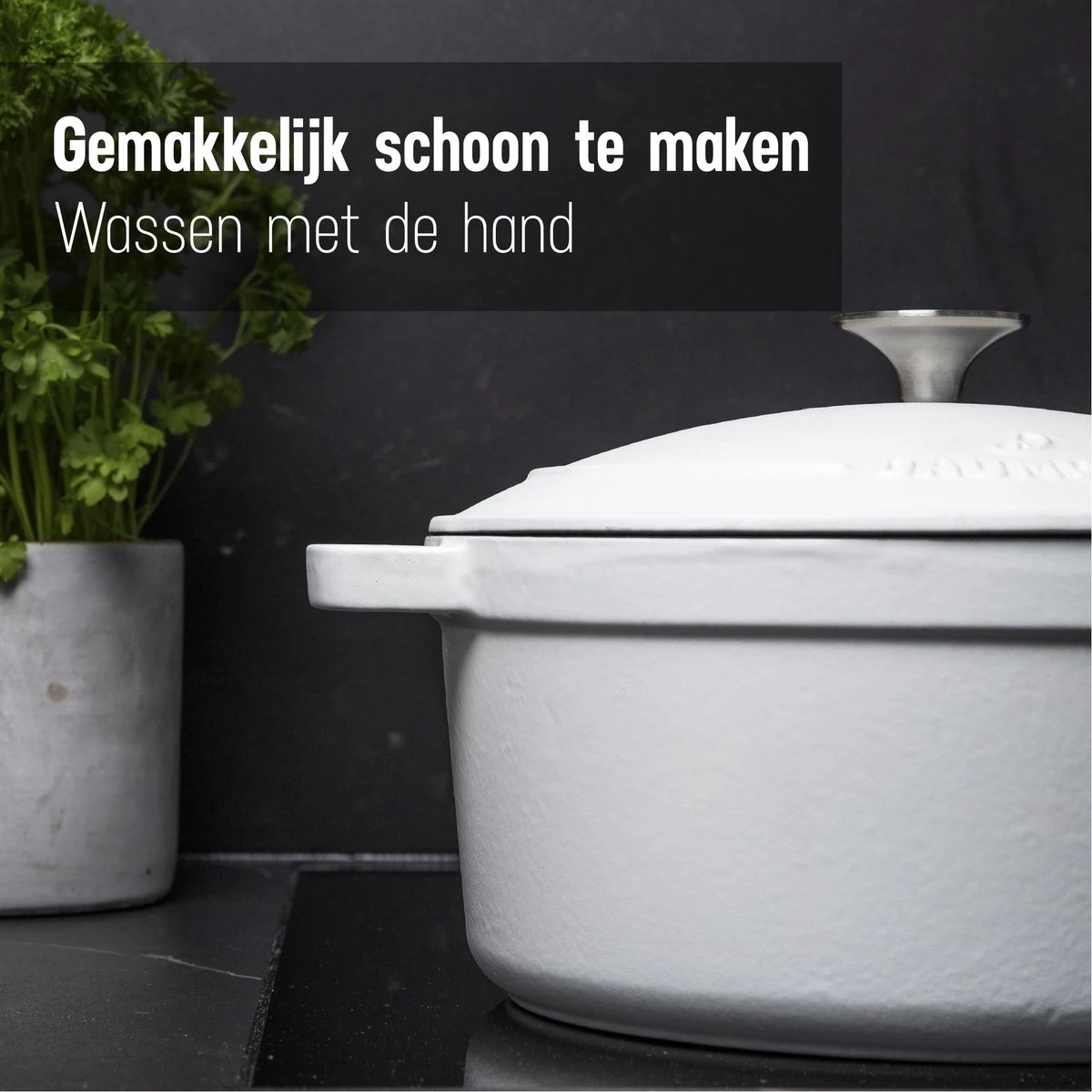 Daumonet Carême Blanc gietijzeren braadpan - Sudderpan Wit - Rond - Ø 26 cm - 4,4 liter - 100% PFAS & PFOA vrij - Emaille - Geschikt voor alle warmtebronnen - Elektrisch - Gas - Halogeen - Inductie - Keramisch - Vaatwasserbestendig Daumonet Carême Blanc Gietijzeren Braadpan - Sudderpan Wit - Rond - Ø 26 Cm - 4,4 Liter - 100% PFAS & PFOA Vrij - Emaille - Geschikt Voor Alle Warmtebronnen - Elektrisch - Gas - Halogeen - Inductie - Keramisch - Vaatwasserbestendig -Keuken Pot 1200x1200 1038