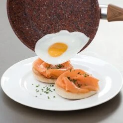 Livington Copper & Stone Pan - 24cm Koekenpan- Anti-aanbaklaag En Krasbestendig - Graniet Look - Binnenste Steenlaag Voor Perfecte Warmteverdeling - Geschikt Voor Ceran, Gas, Elektrisch, Inductie 11 Livington Copper & Stone Pan - 24cm Koekenpan- Anti-aanbaklaag En Krasbestendig - Graniet Look - Binnenste Steenlaag Voor Perfecte Warmteverdeling - Geschikt Voor Ceran, Gas, Elektrisch, Inductie -Keuken Pot 1200x1200 1066