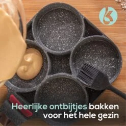 Culistar Pannenkoekenpan Inductie - Pancake Pan - Omeletpan - Omeletmaker - Eierpan - Inclusief Receptenboekje -Keuken Pot 1200x1200 1093