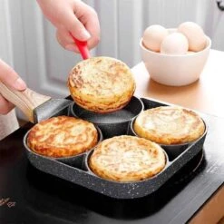 Anti-aanbak Pancake Pan | American Pancake Pan | Omelet Pan | Geschikt Voor Inductie & Alle Warmtebronnen | Eierpan | Omeletmaker | Pancake Maker | Mini Pannenkoekenpan -Keuken Pot 1200x1200 1136