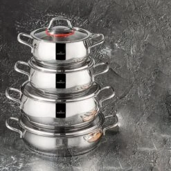 Karaca Emirgan Pannenset - 8 Delig - Geschikt Voor Inductie -Keuken Pot 1200x1200 114
